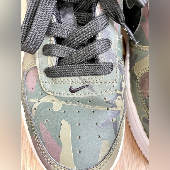 Air Force 1 LV8 GS Forest Camo Youth 4Y EUC - Picture 5 of 8